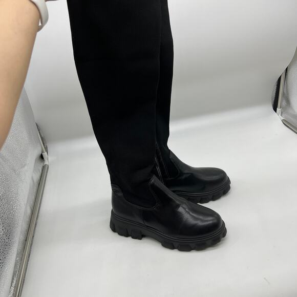 Women's Over The Knee Platform Thigh High Boots Round Toe Size 8US /39CN - Picture 4 of 15